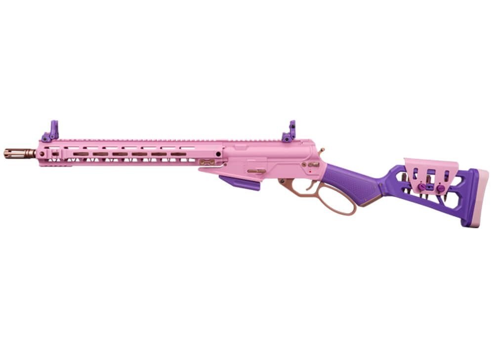 83841 G a G LevAR 15" Gas Non-Blowback Airsoft Rifle – Pink