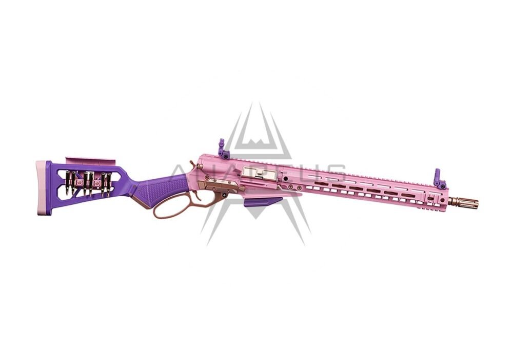 83843 G a G LevAR 15" Gas Non-Blowback Airsoft Rifle – Pink