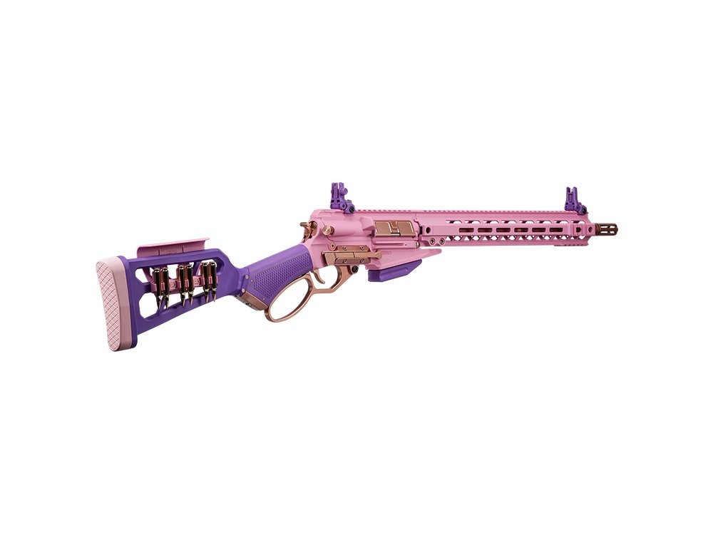 83845 G a G LevAR 15" Gas Non-Blowback Airsoft Rifle – Pink