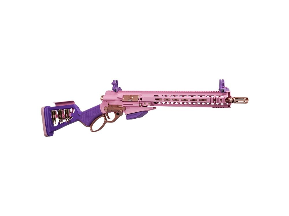 83846 G a G LevAR 15" Gas Non-Blowback Airsoft Rifle – Pink