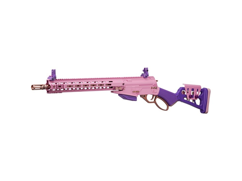 83847 G a G LevAR 15" Gas Non-Blowback Airsoft Rifle – Pink
