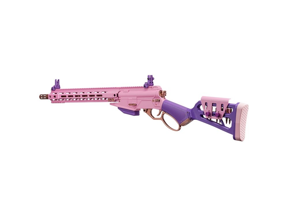 83848 G a G LevAR 15" Gas Non-Blowback Airsoft Rifle – Pink