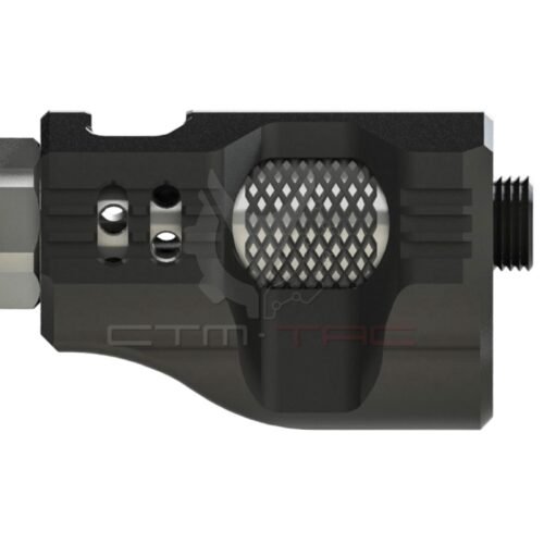 CTM Hi-Capa CNC Aluminum Compensator – Black / Silver