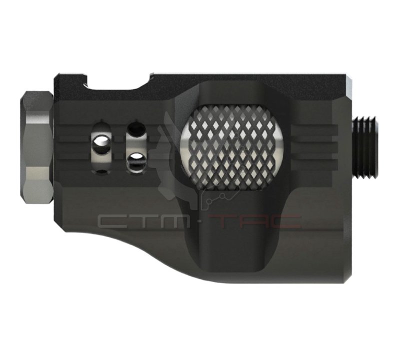 CTM Hi-Capa CNC Aluminum Compensator – Black / Silver