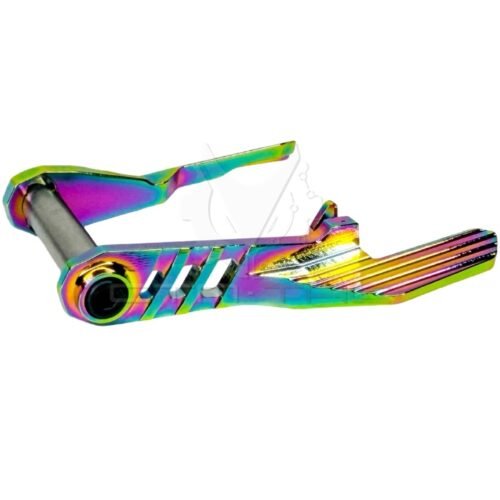 CTM Hi-Capa CNC Ambi Slide Catch – Electroplated Rainbow