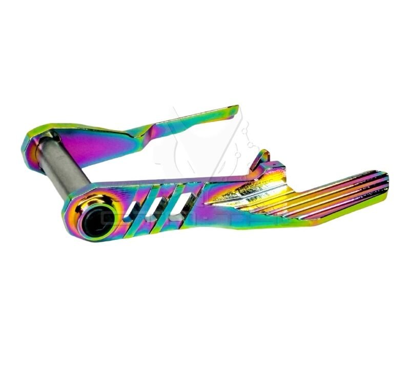 83863 CTM Hi-Capa CNC Ambi Slide Catch – Electroplated Rainbow