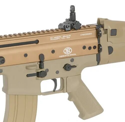 CYMA FN SCAR-L AEG Airsoft Rifle – Tan