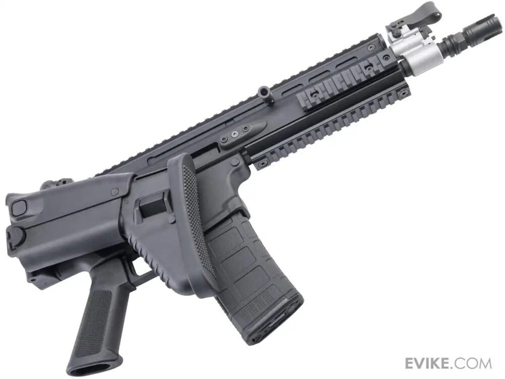 84034 Guns Modify FN SCAR-L CQC MWS GBBR Airsoft Rifle – Black