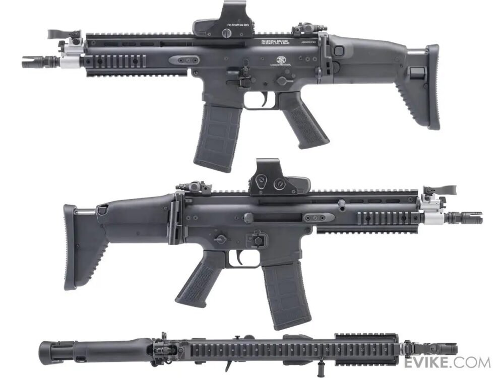 84035 Guns Modify FN SCAR-L CQC MWS GBBR Airsoft Rifle – Black