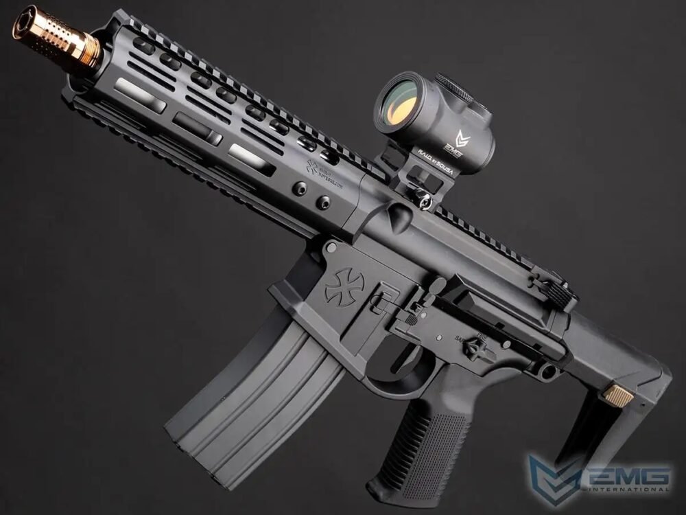 DE Noveske NHR-7 Ghetto Blaster MWS GBBR Airsoft Rifle – Black