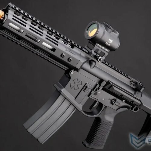 DE Noveske NHR-7 Ghetto Blaster MWS GBBR Airsoft Rifle – Black