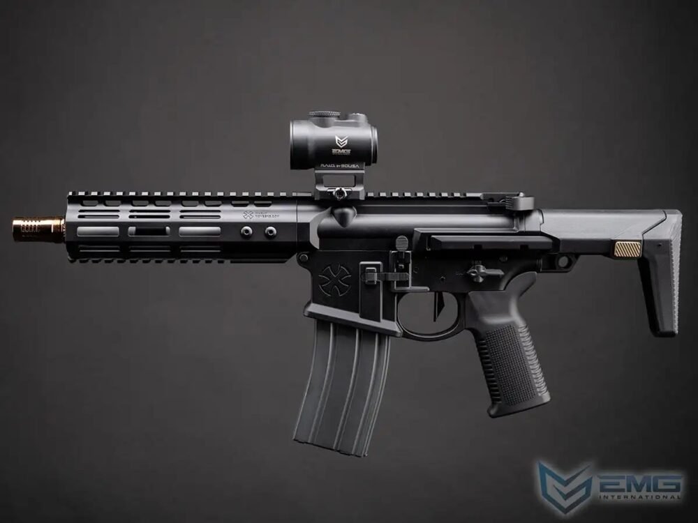 DE Noveske NHR-7 Ghetto Blaster MWS GBBR Airsoft Rifle – Black