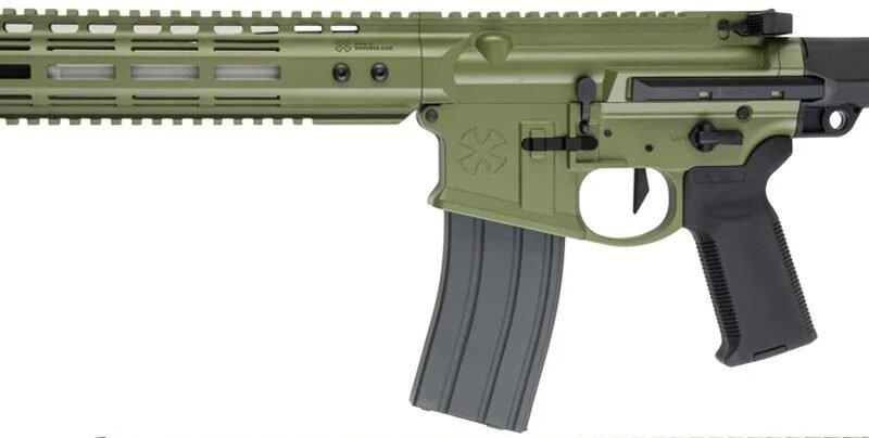 DE Noveske NHR-9 Ghetto Blaster MWS GBBR Airsoft Rifle – Green