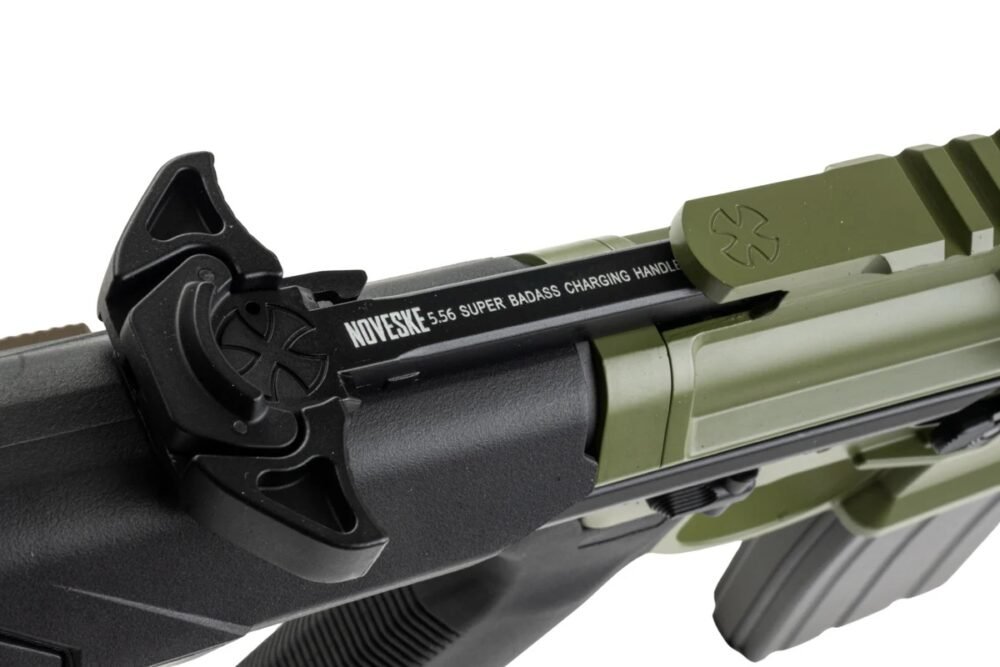 DE Noveske NHR-9 Ghetto Blaster MWS GBBR Airsoft Rifle – Green
