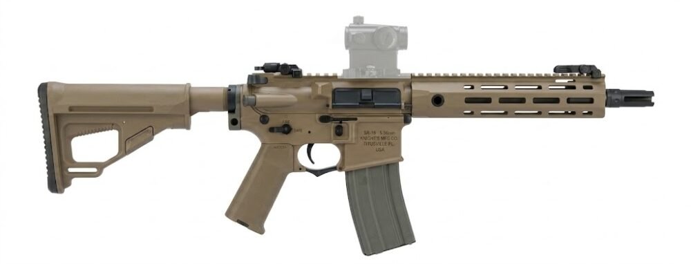 ARES KAC SR-16E Mod2 M-LOK CQB Airsoft Rifle – Tan