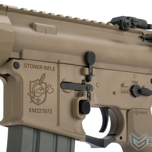 ARES KAC SR-16E Mod2 M-LOK CQB Airsoft Rifle – Tan