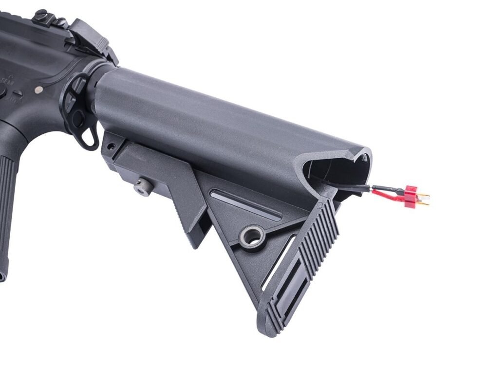 S a T Colt M4 MK16 URG-I 11.5 G3 ETU Airsoft Rifle – Black / FDE