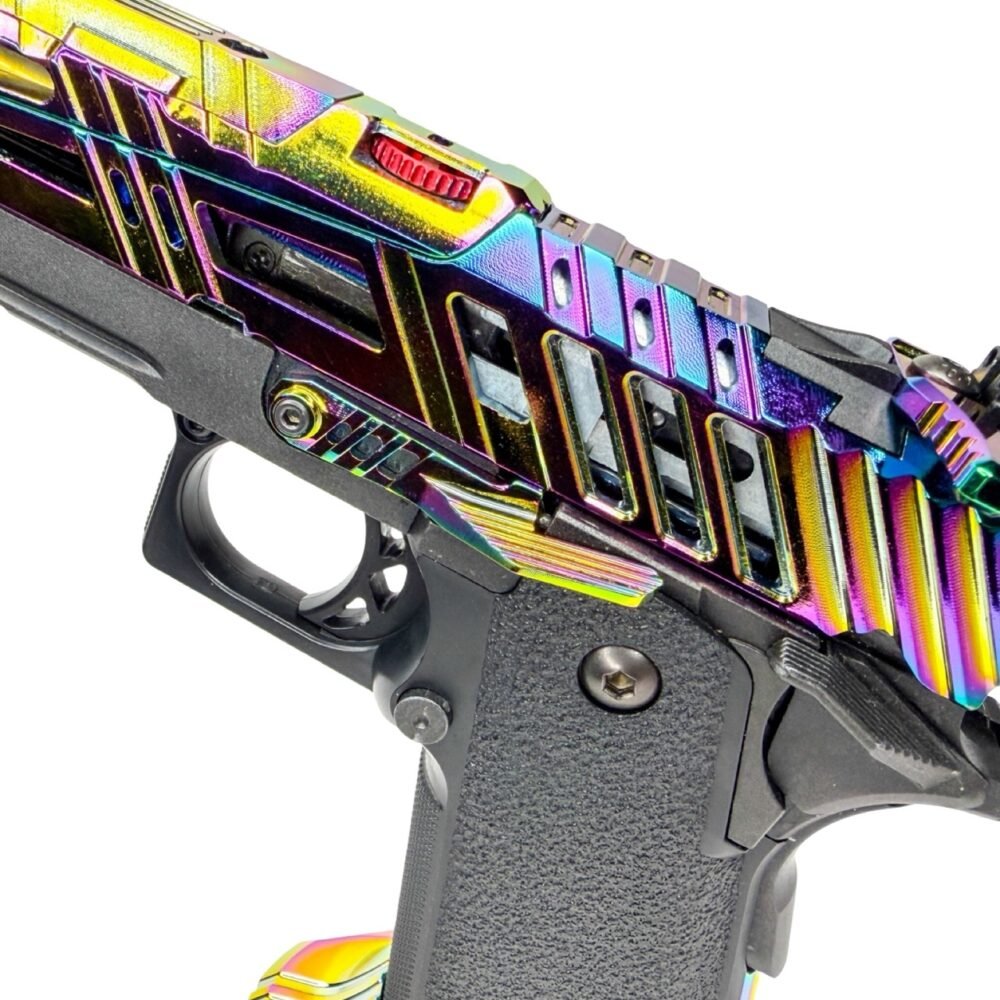CTM Hi-Capa CNC Ambi Slide Catch – Electroplated Rainbow