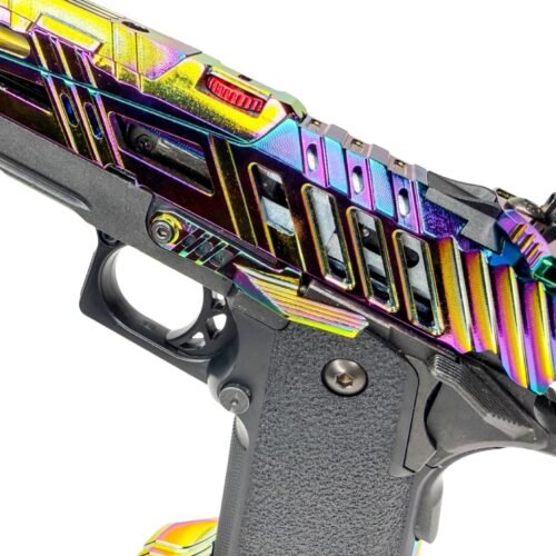 CTM Hi-Capa CNC Ambi Slide Catch – Electroplated Rainbow