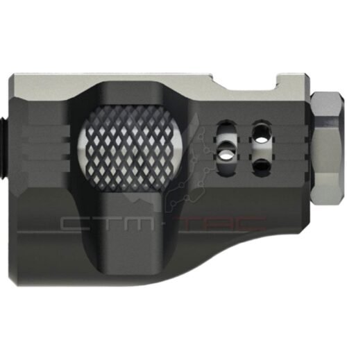 CTM Hi-Capa CNC Aluminum Compensator – Black / Silver