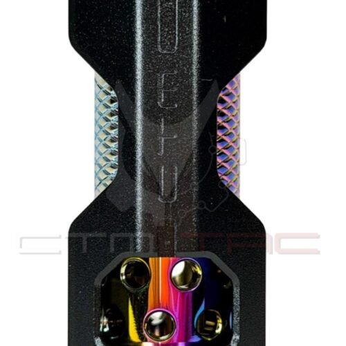 CTM Hi-Capa CNC Aluminum Compensator – Black / Electroplated Rainbow