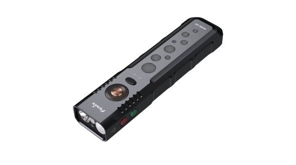 FENIX E08R UE Rechargeable EDC Flashlight – Black