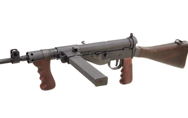 Northeast STEN MK.5 GBB Submachine Gun – Wood