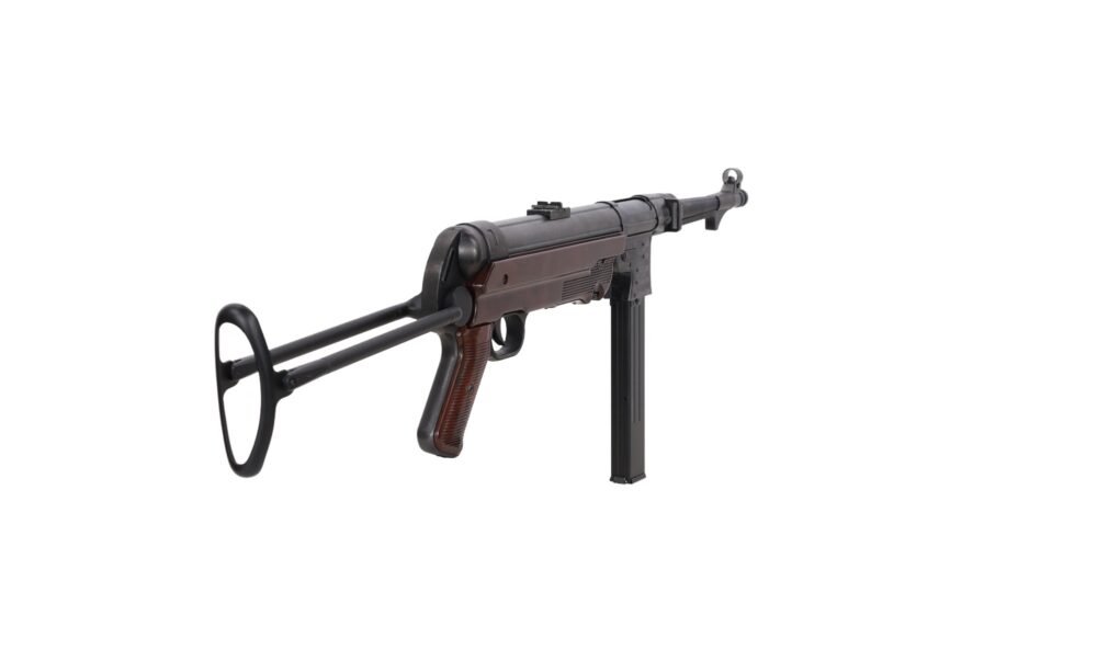 SA MP40 RETRO AEG Submachine Gun (X-ASR) – Grey / Brown