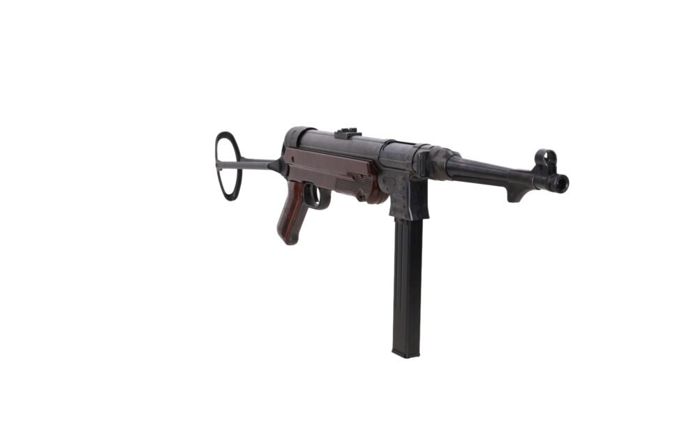 SA MP40 RETRO AEG Submachine Gun (X-ASR) – Grey / Brown