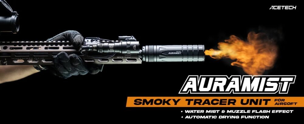 Acetech AURAMIST Tracer Unit Suppressor – Black