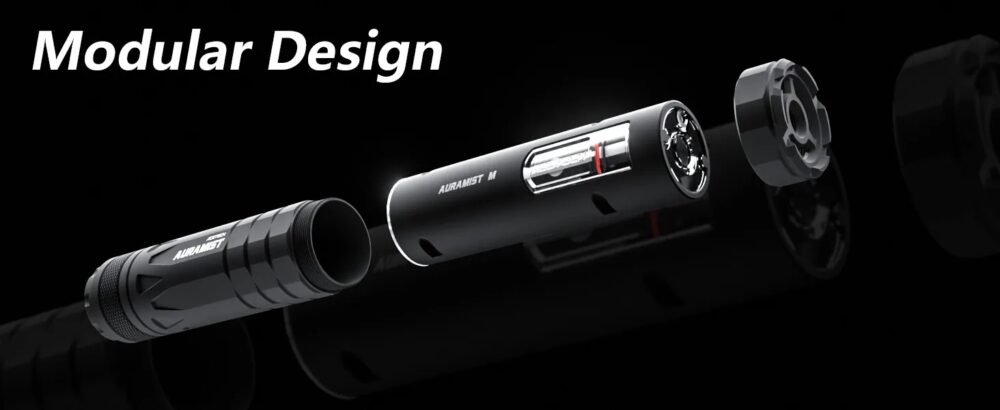 Acetech AURAMIST Tracer Unit Suppressor – Black