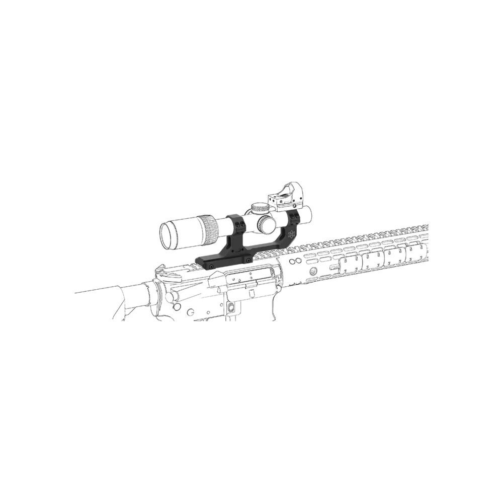 85463 VO 25.4mm One Piece Cantilever RIS Mount 1.97" (50mm) – High