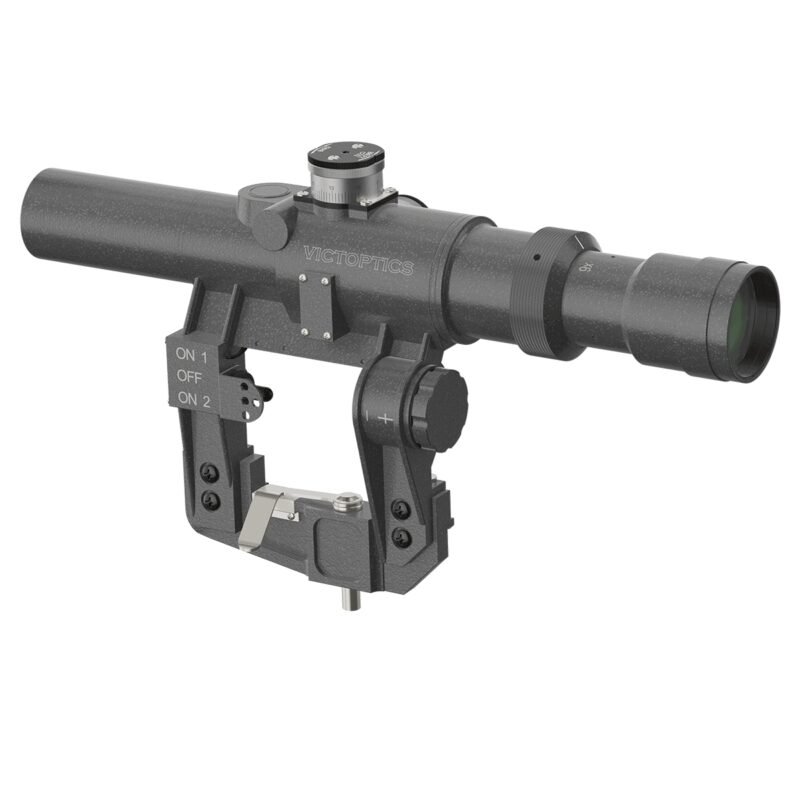 85485 VictOptics SVD Dragunov 3-9×24 FFP Rifle Scope – Black