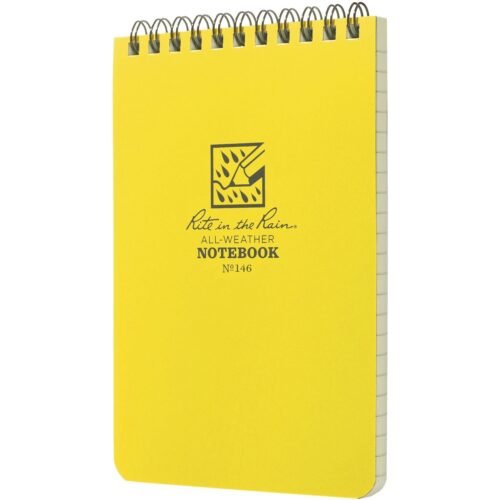 85582 RITE Waterproof POCKET NOTEBOOK (101 × 152 mm) – Yellow