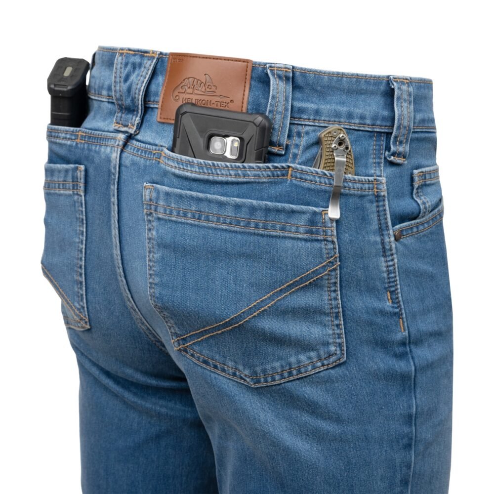 HELIKON Treadstone Jeans Slim – Ocean Blue