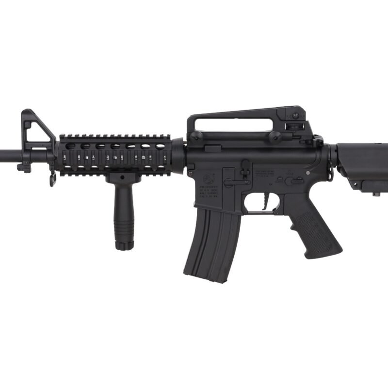 SA Colt x Cybergun M4A1 RIS 14.5" Gen2 (SA-E03 EDGE(TM) HAL 2 ETU(TM)) – Black