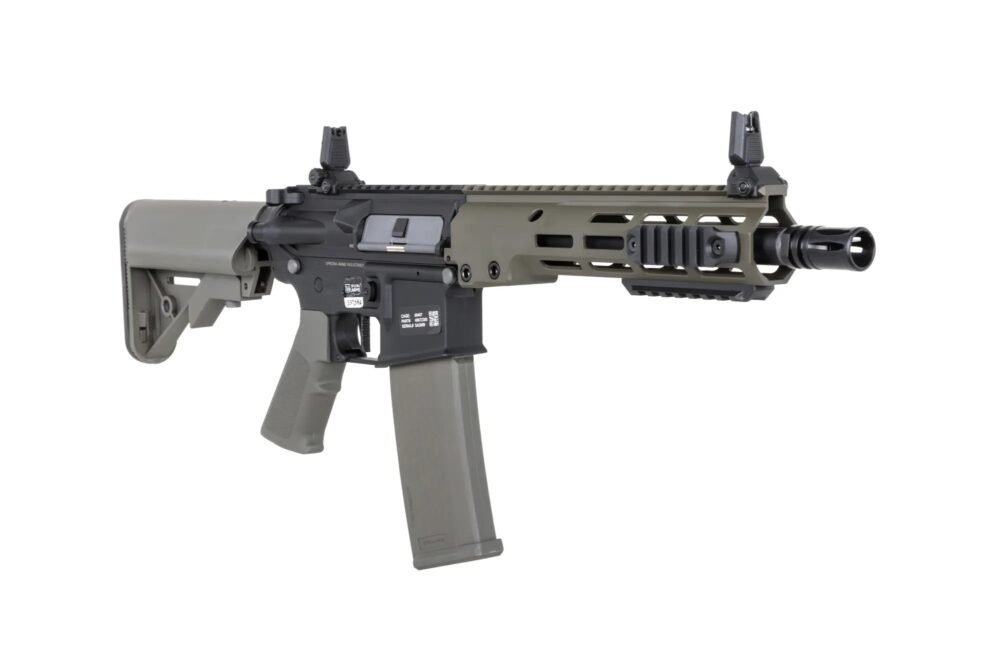 86029 SA M4 CQB URG M-LOK Gen2 (SA-C23 CORE(TM) HAL ETU(TM)) – Black / Green