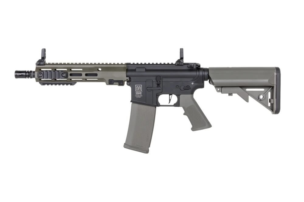 86034 SA M4 CQB URG M-LOK Gen2 (SA-C23 CORE(TM) HAL ETU(TM)) – Black / Green