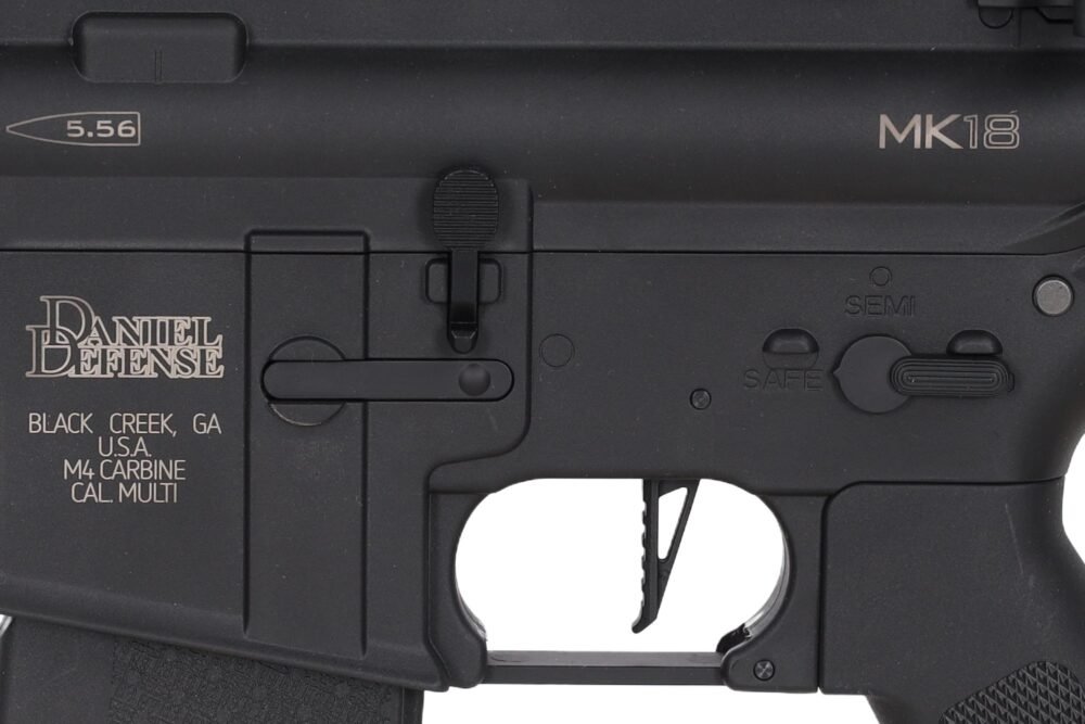 86566 SA Daniel Defense(R) MK18 10.5" Gen2 (SA-F19 FLEX(TM) HAL ETU(TM)) – Black