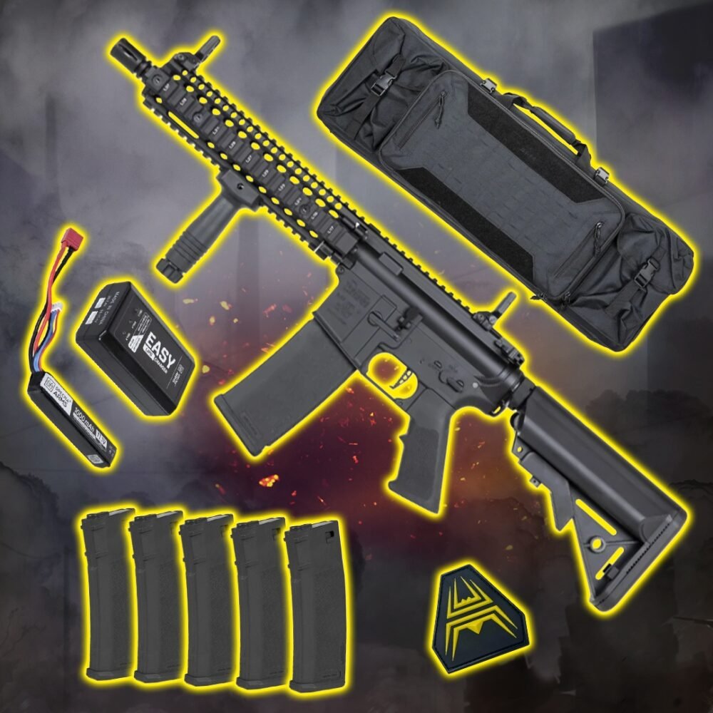 86852 ANAREUS PROFI PRIME(TM) PACK Daniel Defence(R) MK18 10.5" (SA-P19 BLDC(TM)) – Black
