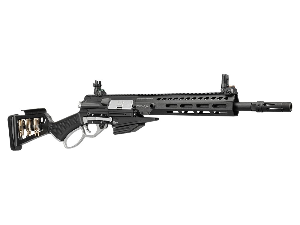 87078 G a G LevAR PLATA GNB Airsoft Rifle – Black / Silver