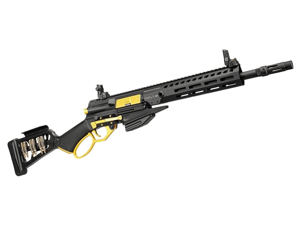 G a G LevAR ORO GNB Airsoft Rifle – Black / Gold