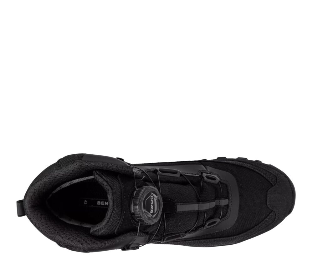 Bennon ANTICUT O7S Mid-Cut Work Boots – Black