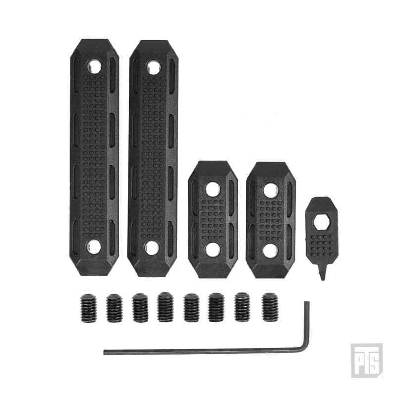 88194 PTS EP M-LOK Handguard Covers (4 Pieces) – Black