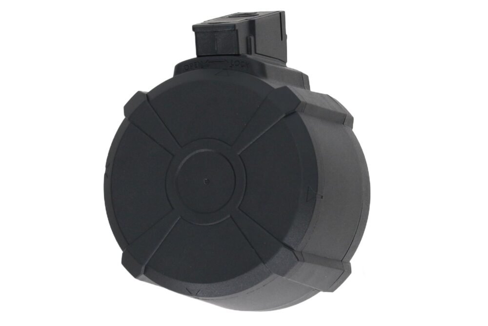 SA AK Electric Drum Magazine, 1500 BBs – Black